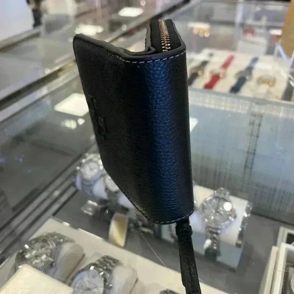 Tory Burch 146463 Thea Bifold Leather Wallet in Black ** GIFT PACKING** - Picture 2 of 13